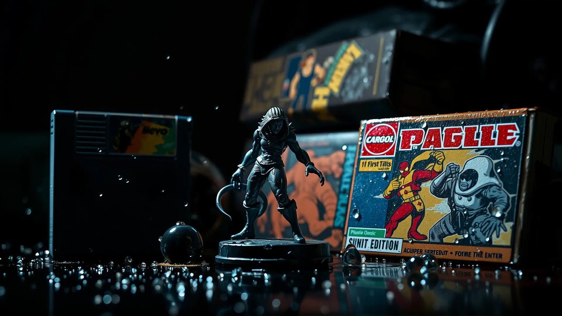 Objetos coleccionables amenazados por la humedad