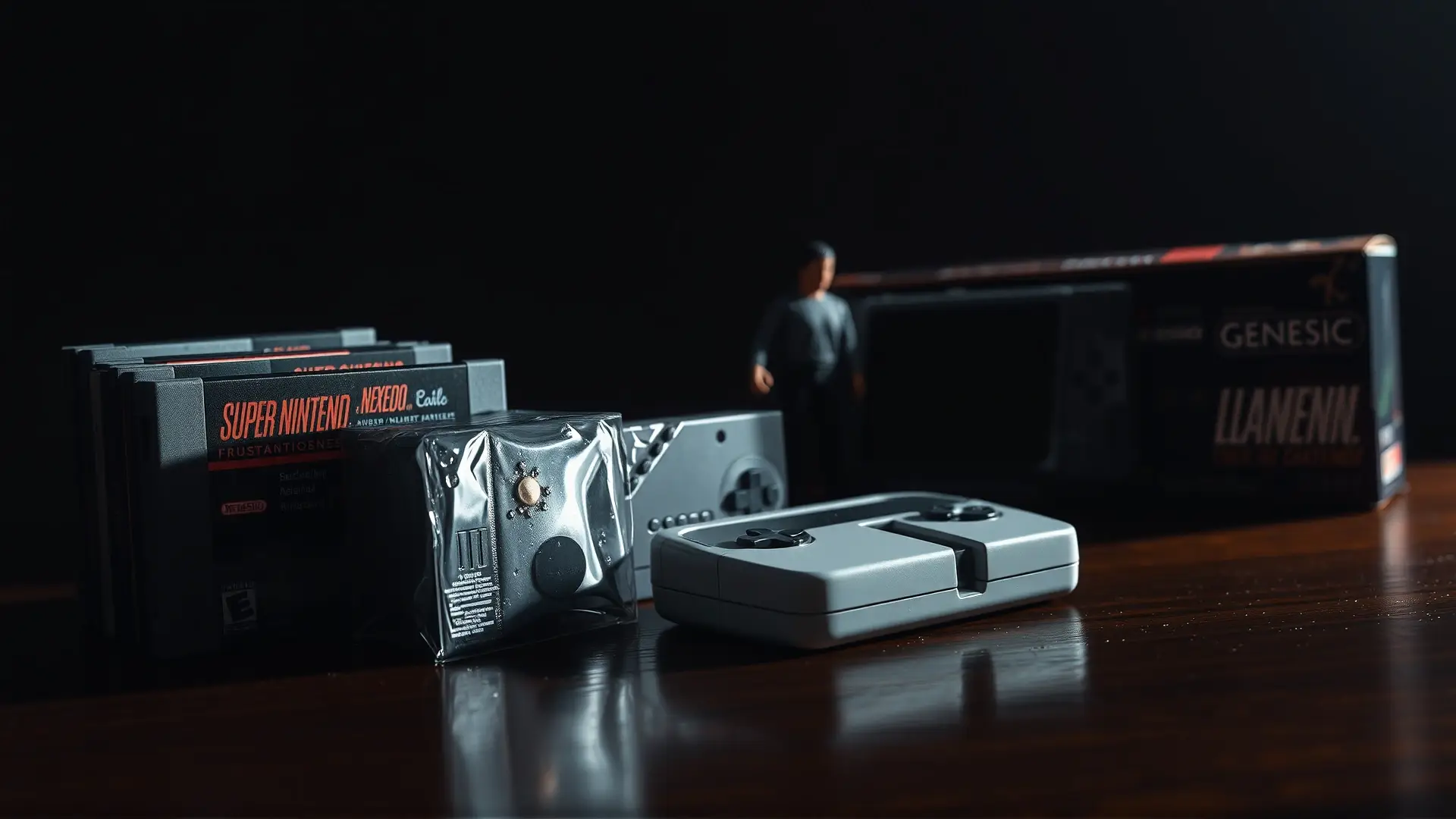 Tesoro retro, húmedo y melancólico