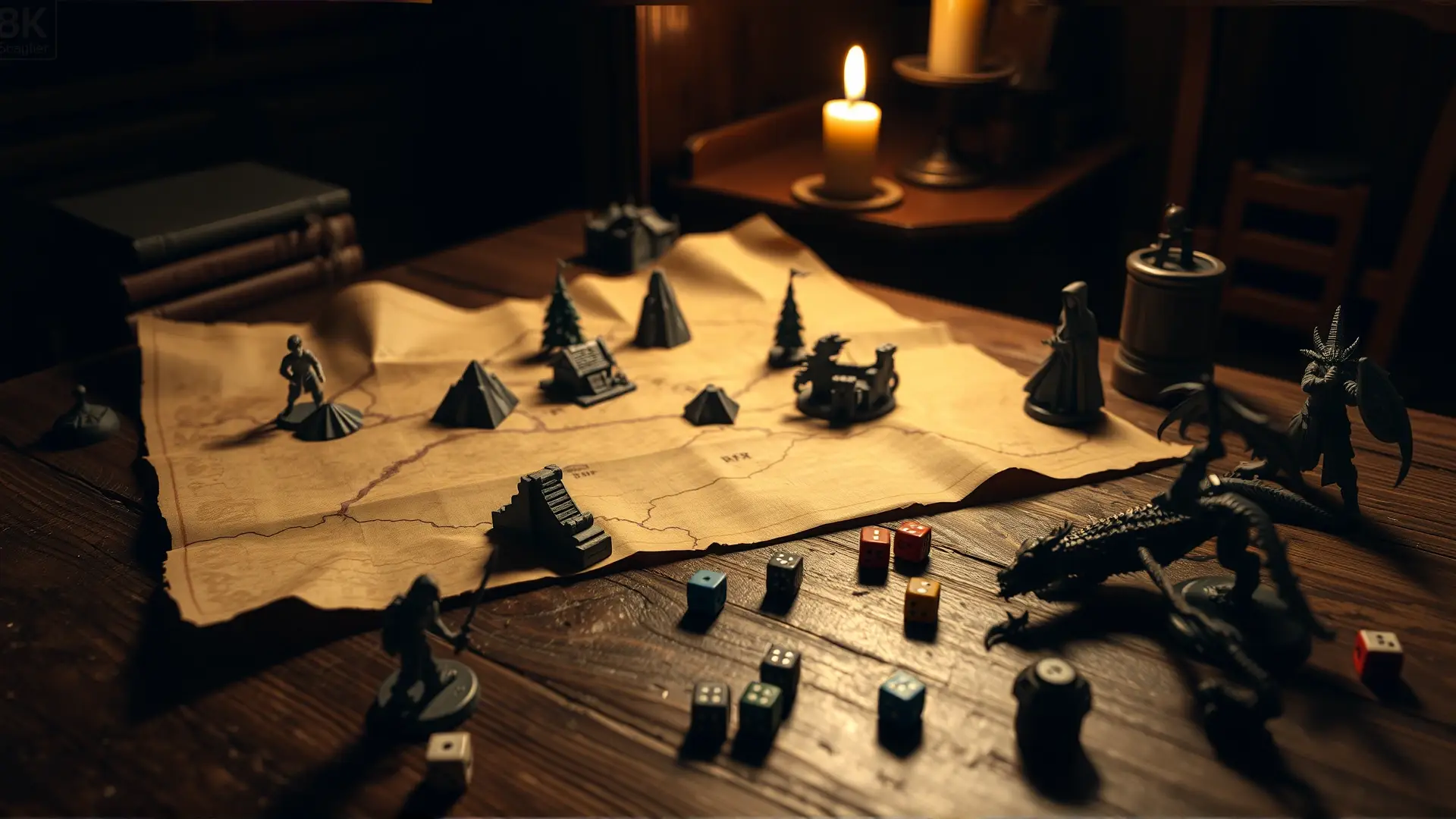 Juego de rol fantástico sobre mesa