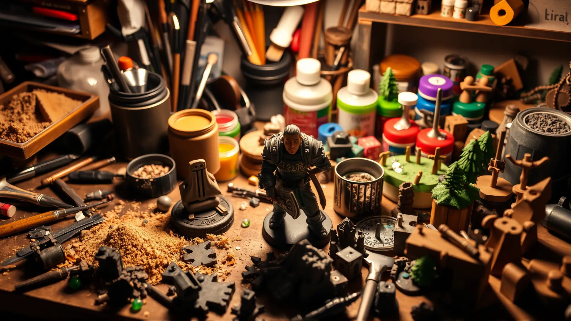 Taller de modelismo fantástico, detallado y creativo