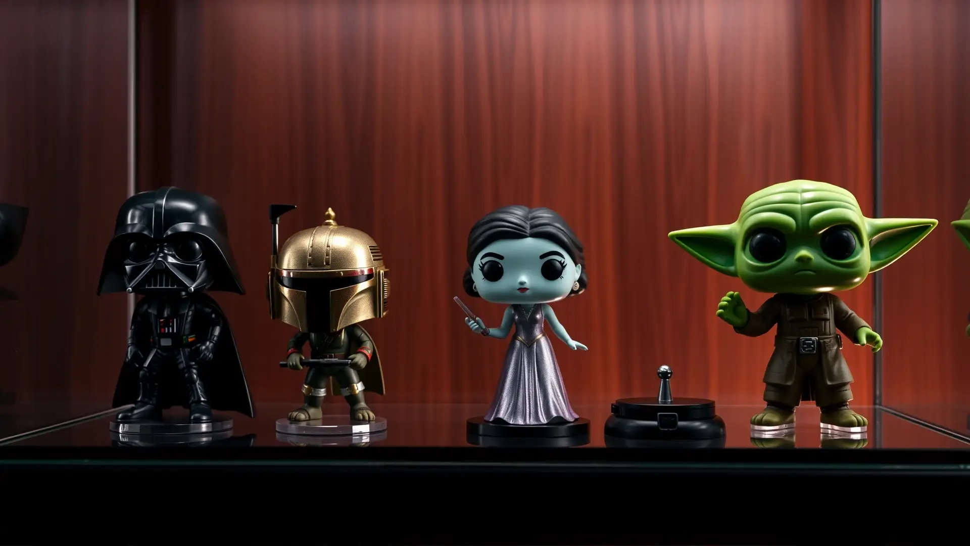 Valiosa colección de Funko Pop! de Star Wars