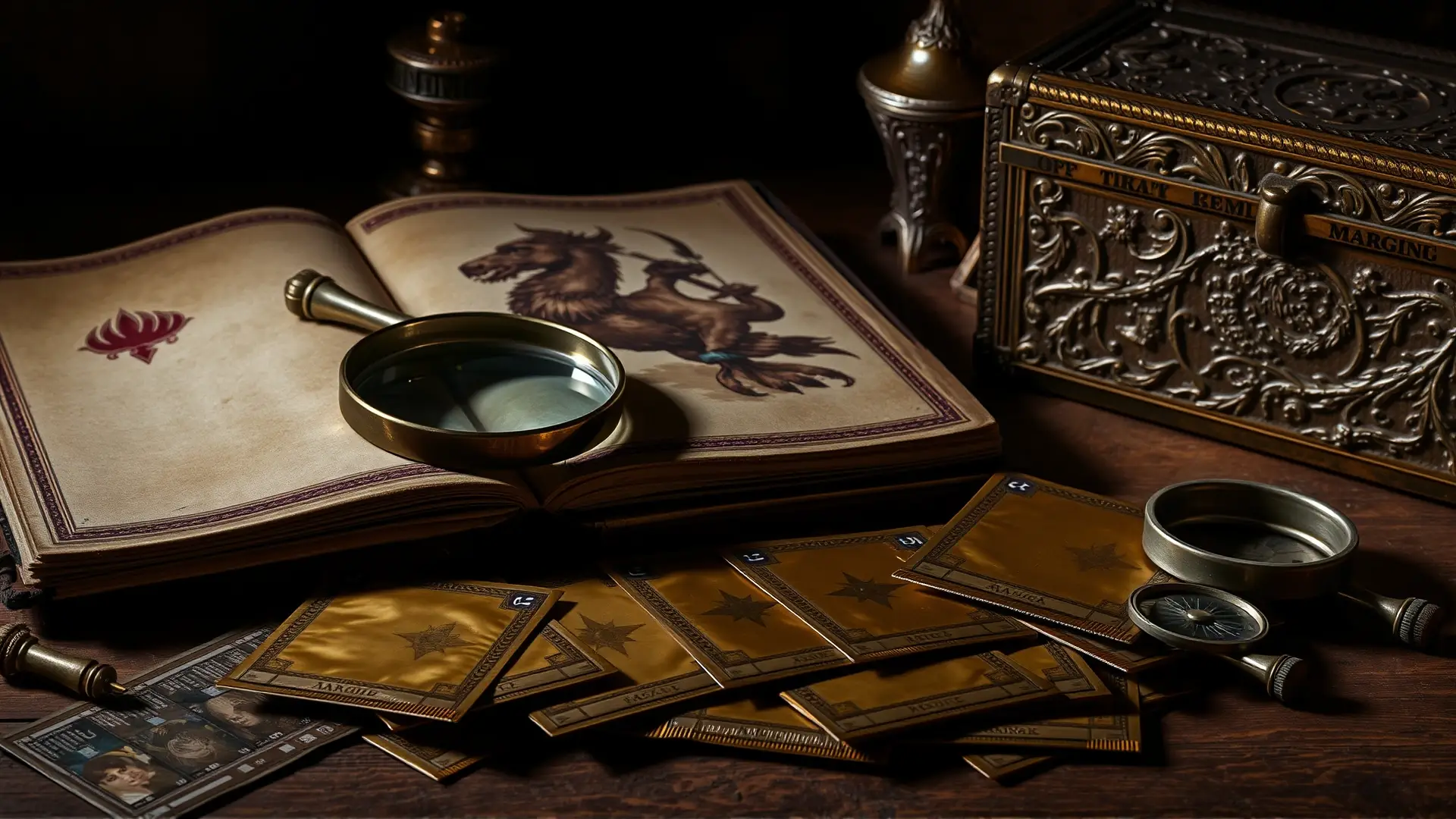 Naturaleza muerta nostálgica de cartas antiguas