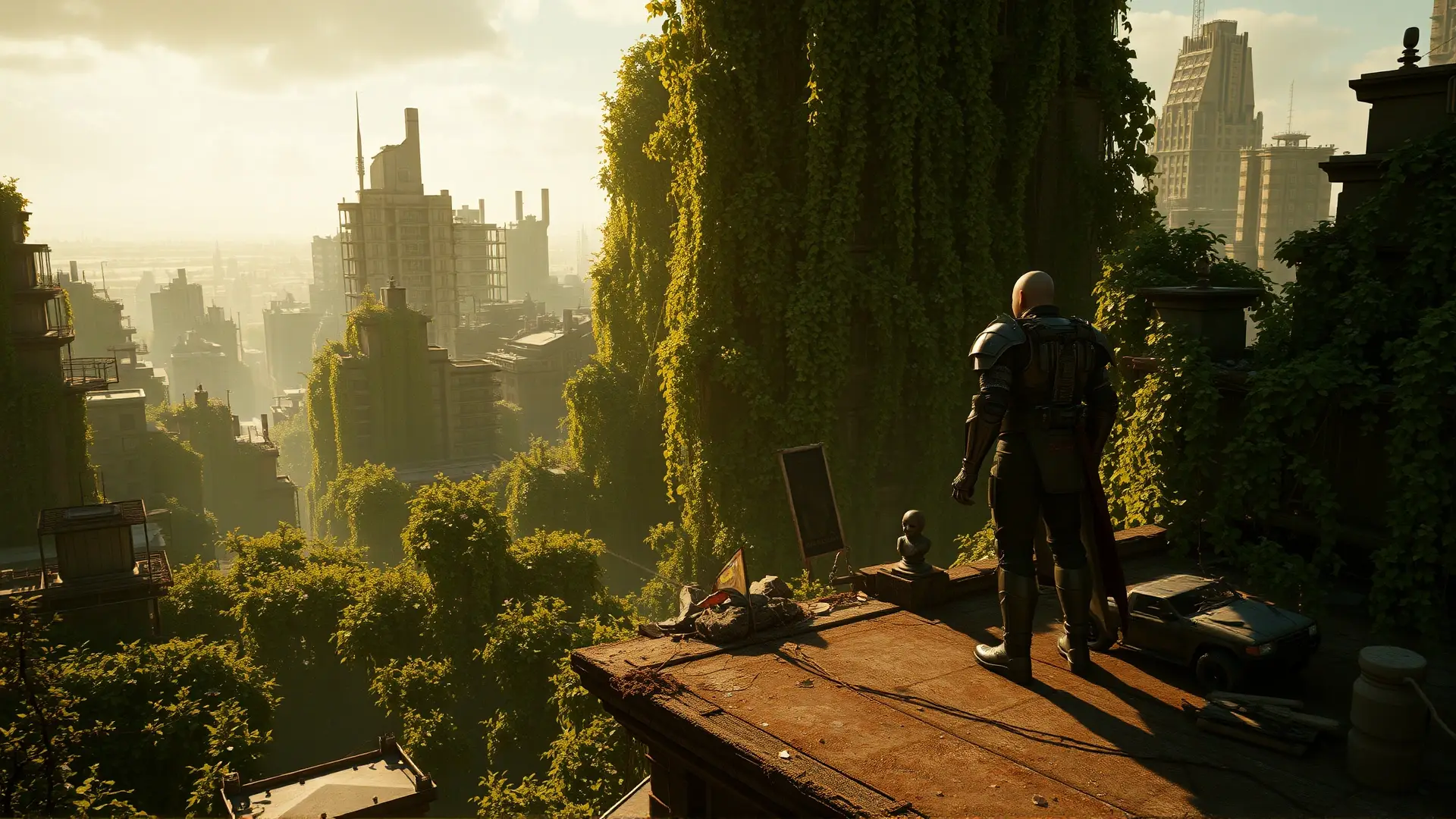 Naturaleza reclama ruinas postapocalípticas con soledad