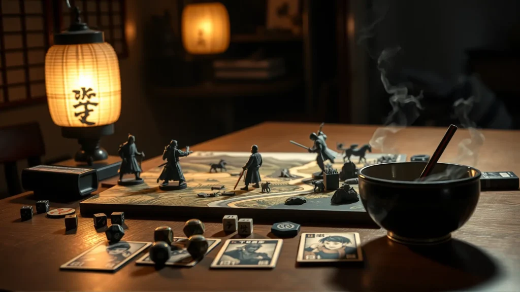 Batalla samurai en miniatura