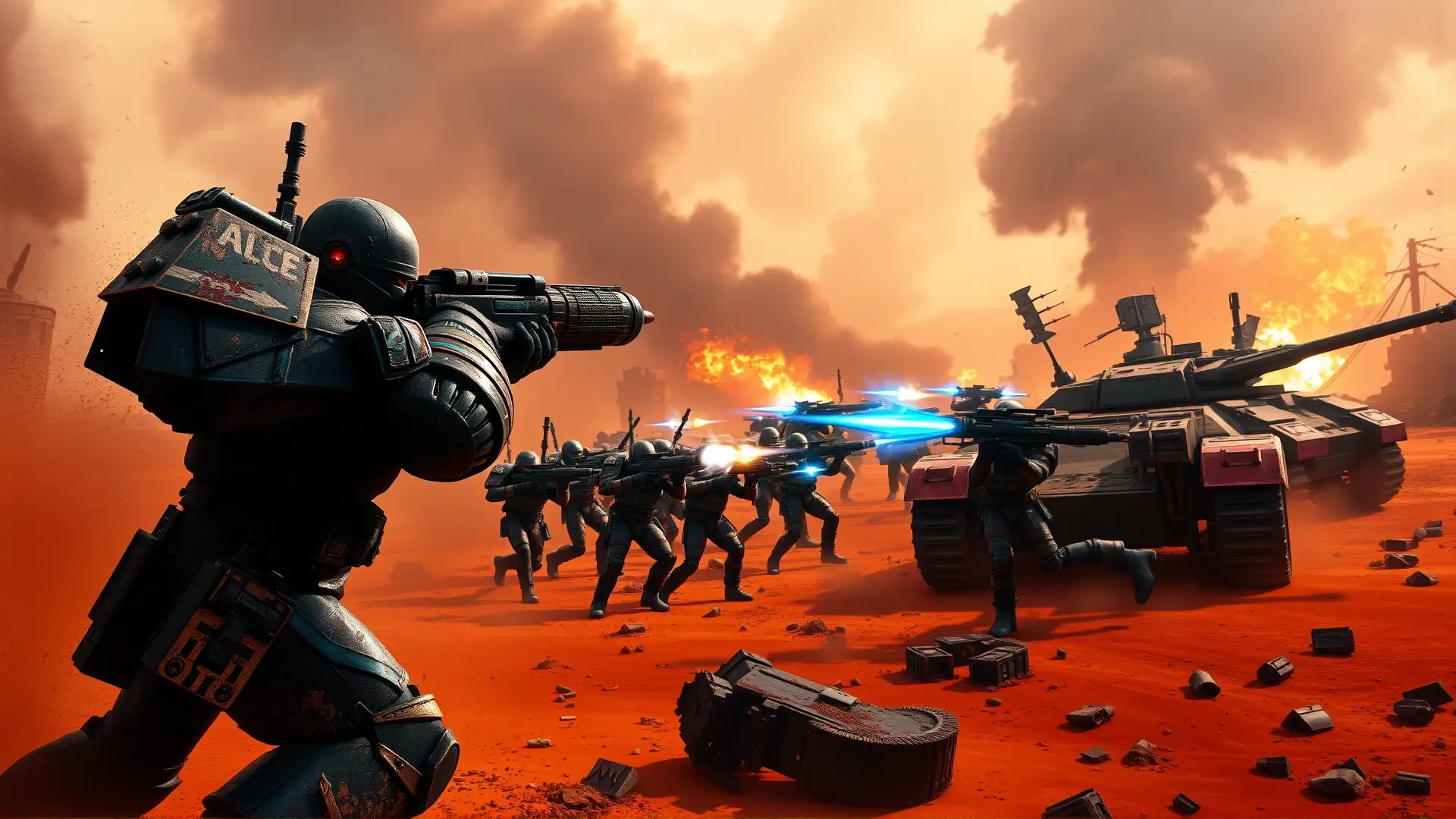 Guerra épica entre Imperium y Tau