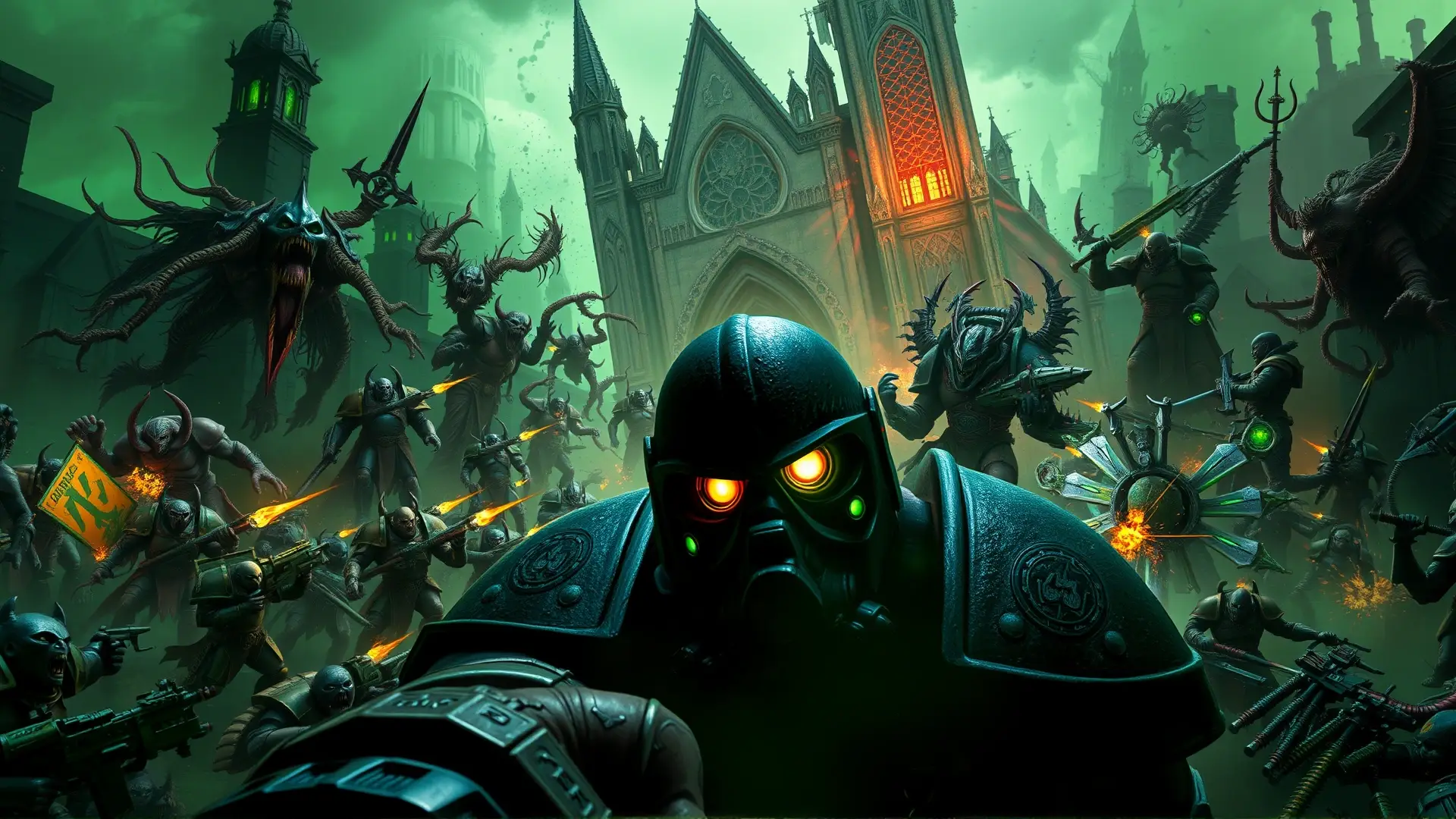 Caos guerrero emerge de una batalla apocalíptica