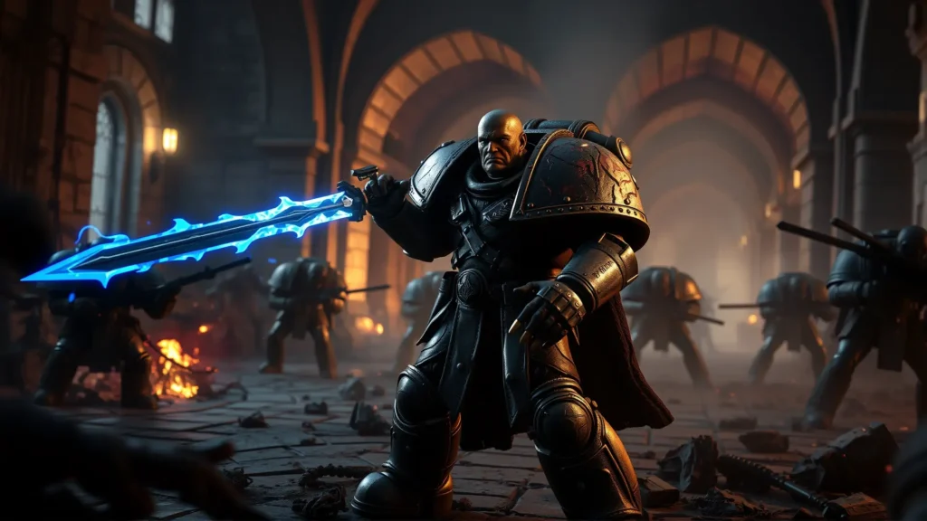 Un Capitán Espacial ordena en medio del caos